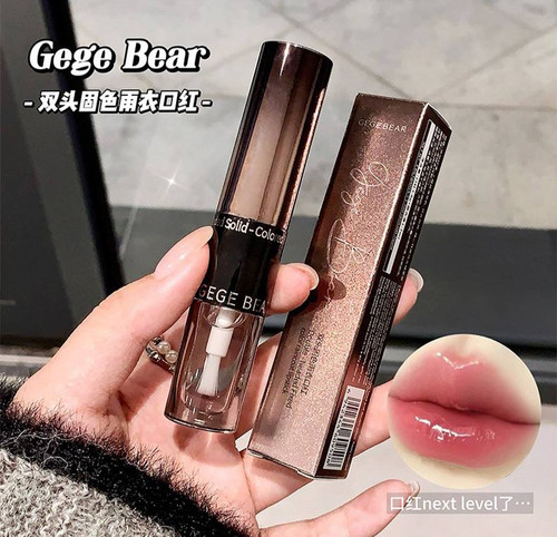 رژلب دوطرفه مات و براق gege bear